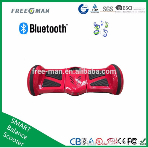 2016new smart 2wheels 8inch Self Balancing standing Scooter with original Samsung Battery and bluetooth
